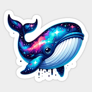 Whale of The Galaxy Sticker